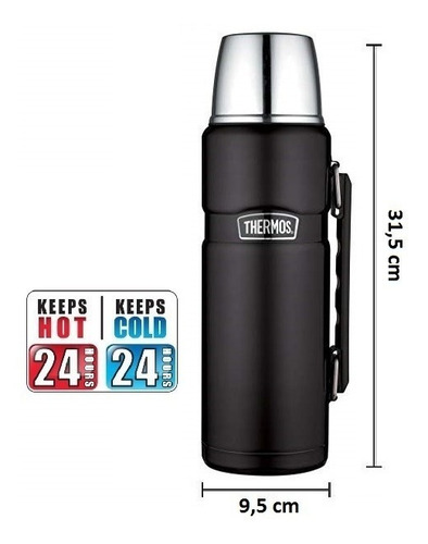 Termos Thermos De Acero Inox 1,2 L Mejores Que Los Stanley!!