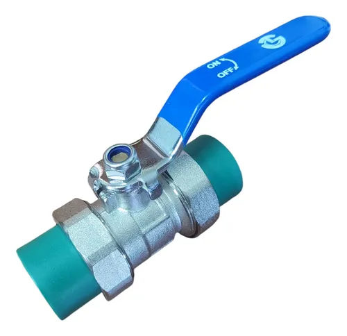 Válvula Esférica Para Agua Fusion 20mm Con Doble Media Union