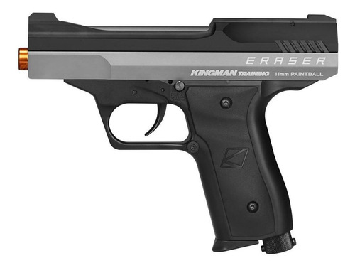 Pistola Atira Tinta Paintball Kingman Eraser 11mm + 10un Co2