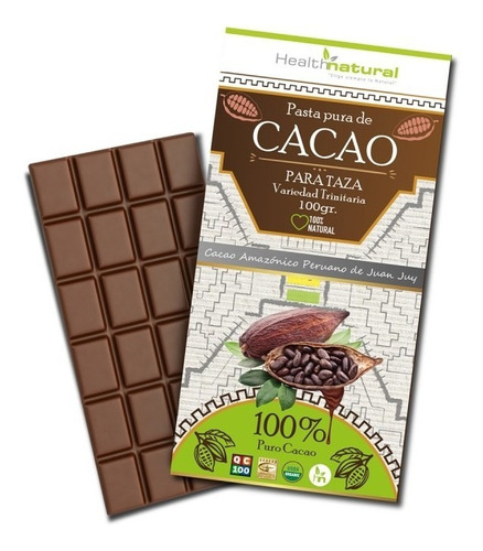Cacao En Barra 100gr - Natural Good