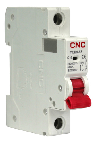Pack - 6 Int. Automatico Cnc 1x16a 6ka C