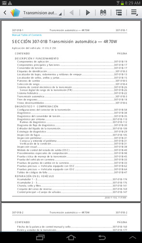 Manual Transmisión Automática Ford Lobo 01-07 En Español (Usado)