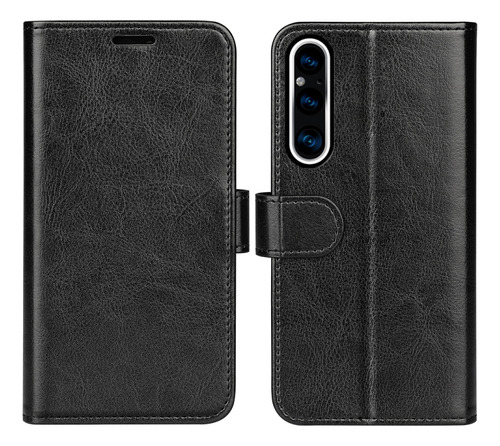 Funda De Piel Con Textura R64 Para Sony Xperia 1 V