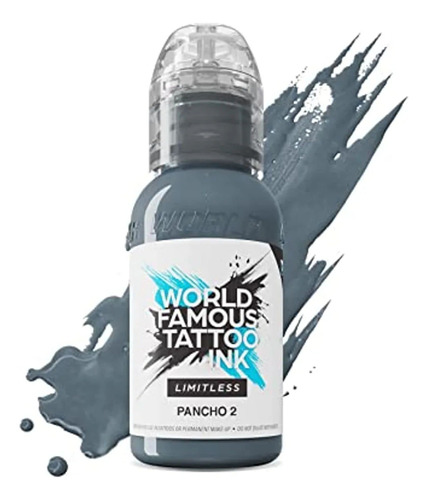 World Famous Tattoo Ink Limitless - Pancho 2 - Suministros P
