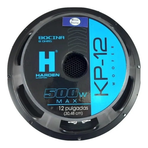 Bocina 12 Pulgadas 250 Wtatts Rms Profesional Kp-12 Harden | Meses sin  intereses