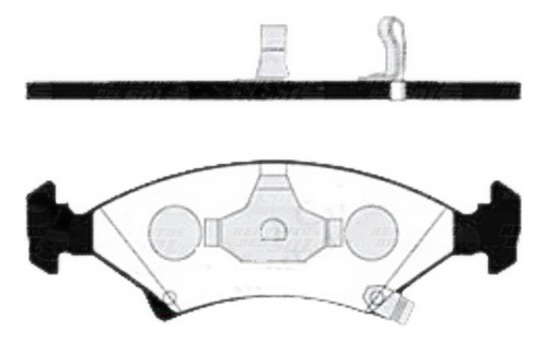 Pastillas Freno Delantera Para Kia Sportage Ii 2.0 2003 2004