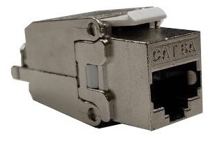 Jack Coupler Hembra Blindado Cat6a Rj45 Leviton Original