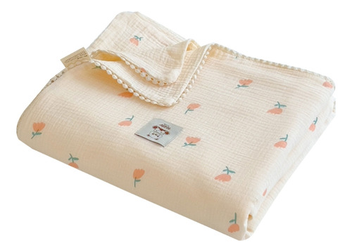 Manta Layers Baby Swaddles De Algodón Con Dibujos Animados P