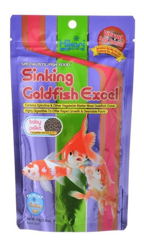 Hikari Alimento Peces Sinking Goldfish Excel 100g