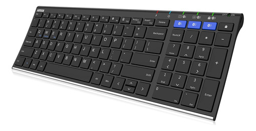 Teclado Arteck Hb193 Bluetooth /negro