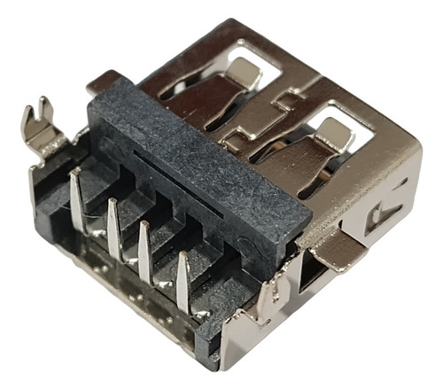 Conector Usb Tipo A Hembra Pines En Angulo Pcb ( 10 Piezas )