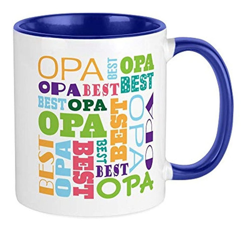 Cafepress Best Opa Gift Mug Unique Coffee Mug, Coffee Cup