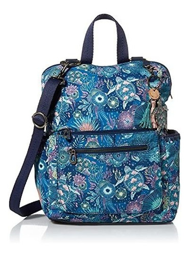Morral Casual - Sakroots Eco-twill Loyola Convertible Backpa