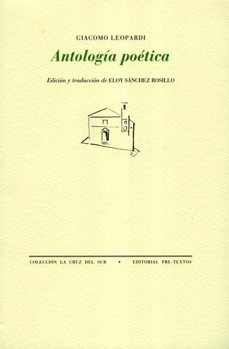 Libro Antología Poética Giacomo Leopardi