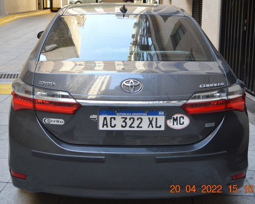 Imagen 4 de 14 de Toyota Corolla Seg 2018 Unica Mano Impecable Service Oficial