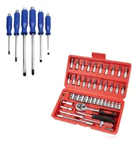 Comprar Combo Juego Llaves Tubo 46 Pcs  + Kit Destornilladores 6 Pcs
