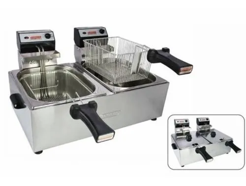 comprar Fritadeira Elétrica 10 Litros Inox Profissional 2 Cubas Cotherm