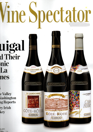 Revista Wine Spectator Americana Especializada Em Vinhos