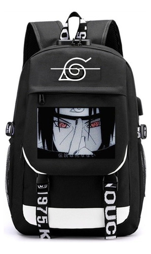 Mochila Casual Anime Uchiha Itachi Naruto Cool Fashion