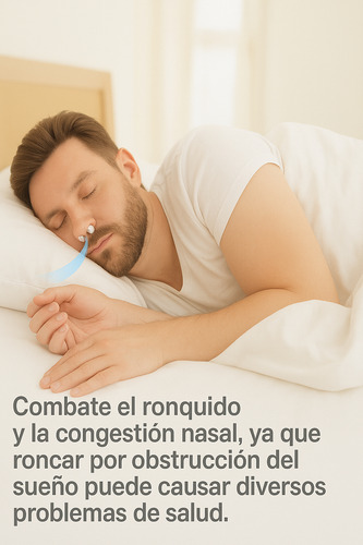 Dilatador Nasal Para Respirar Y Dormir Mejor - Set 4 Talles