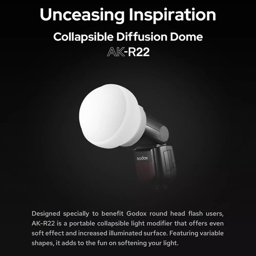 Difusor, Cúpula, Difusor De Flash (com Silicone Para Retrato