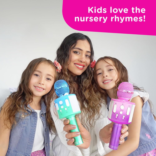 Move2play, Micrófono De Karaoke Para Niños | Incluye Bluetoo