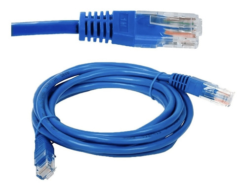 Cable De Red Internet Cat 5e Utp 1.5metros Patch Cord 24awg