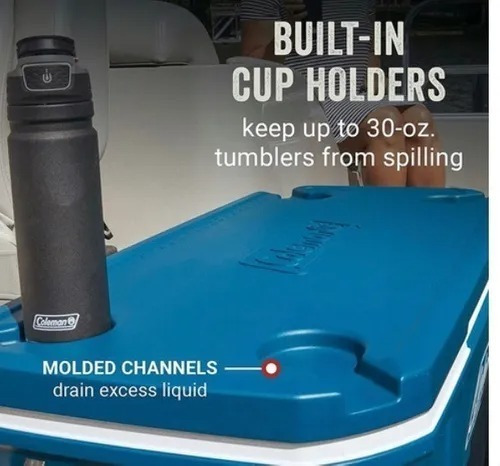 Hielera Coleman 316 Series Con Ruedas 160 Latas/ 94.6 L 1