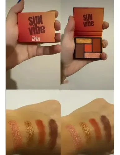 Paleta de sombras Avon Color Trend Color Sun Vibe | Frete grátis