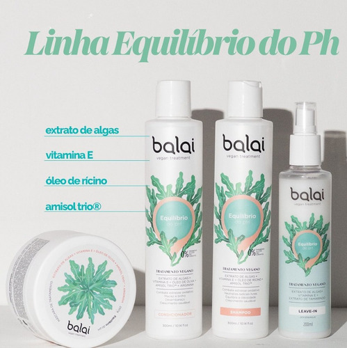 Condicionador Equilibrio Do Ph 300ml Balai