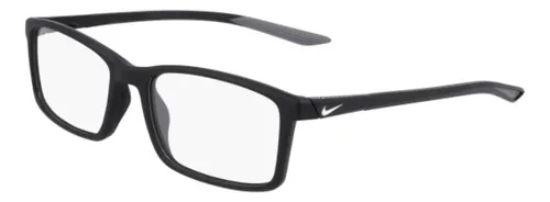 Armação Para Grau Nike 7287 Black Masculino Retangular Black
