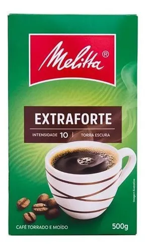 Café Torrado E Moído Melitta Extra Forte 500g Kit 7 Unidades