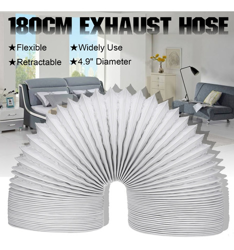 Tubo De Escape Universal 5'' X 10'' Para Aire