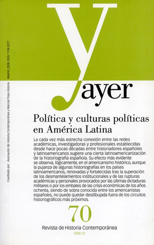 Libro Politica Y Culturas Politicas En America Latina