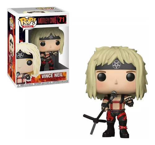 Motley Crue Set De 4 Figuras Pop Envio Gratis Rock Bk