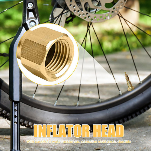 Adaptador De Bomba De Bicicleta Boquilla Para Inflar Neumáti