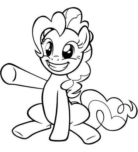 Mi Pequeña Pony Libro Colorear Pintar