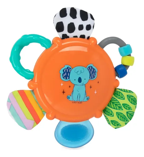 Nuby Look-at-me Mirror Teether Toy, Los Colores Pueden Varia
