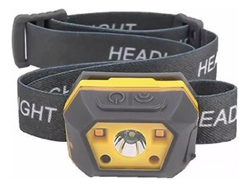 Lanterna Cabeça Cob 16 Led Cree 39g Recarregável Usb Sensor
