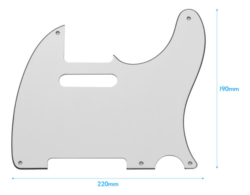 Protector De Guitarra Tl50s De 3 Capas Para Guitarra Tl