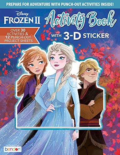 Disney Frozen 2 Elsa, Anna Y Kristoff Libro De Actividades C