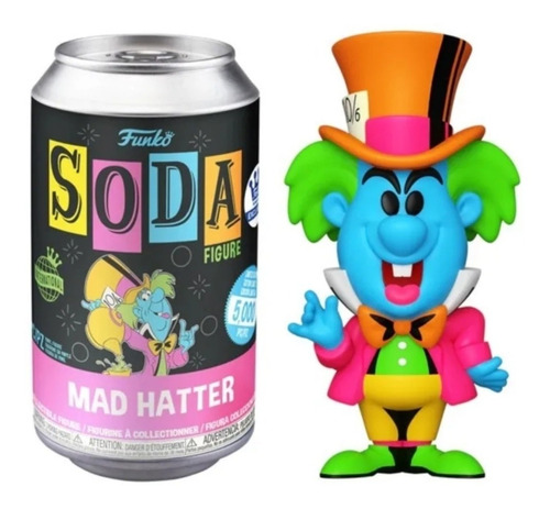 Funko Soda Mad Hatter, Alice In Wonderland