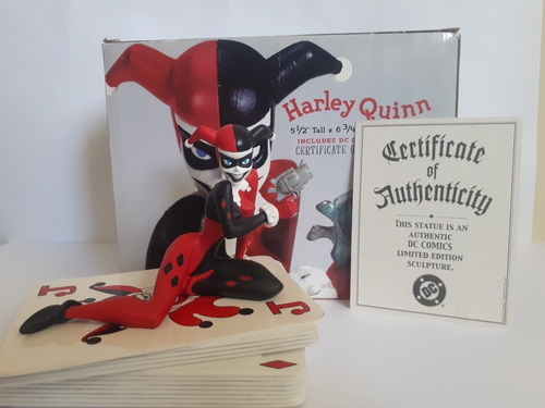 Escultura Figura Harley Quinn Ed Limitada Dc Direct Joker (Usado)