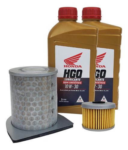 Kit Service Filtros Original Y Aceite Hgo Semi Sint Cbx 250