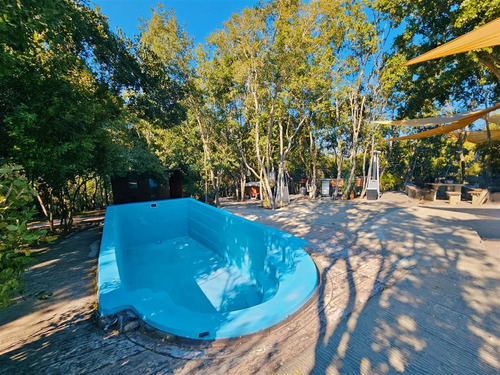 Hermosa Parcela Con Casa, Incluye Piscina, Sauna Y Tinaja.
