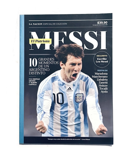 Messi El Patriota Especial Colección Revista La Nación