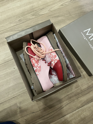 Zapatos Miye Collazzo. Impecables! Rojo 40 (Usado)