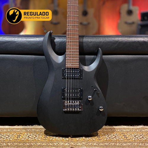 Guitarra Super Strato Cort X100 Black Indonésia - Regulada