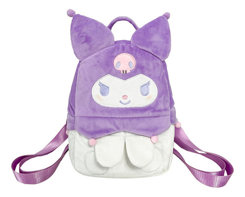 Mochila Kawaii De Juguetes De Peluche Sanrio Kuromi