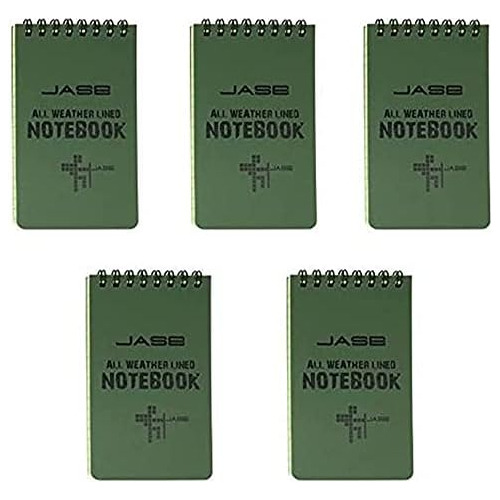 Cuaderno Impermeable Espiral Parte Superior De 3  X 5  ...